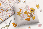 Retro Groovy Autumn Halloween, an Illustration by Cozy pattern shop (Thumbnail 3 of 11)