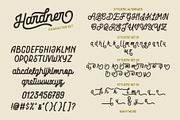 Hardner - Retro Fonts, a Script Font by Garisman Std (Thumbnail 4 of 9)