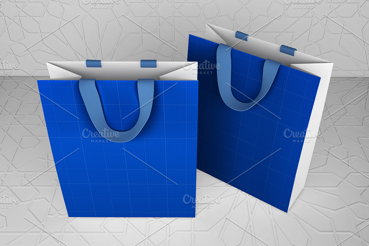 Arabic Bag Mockup, a Packaging Mockup by Qaleb Studio