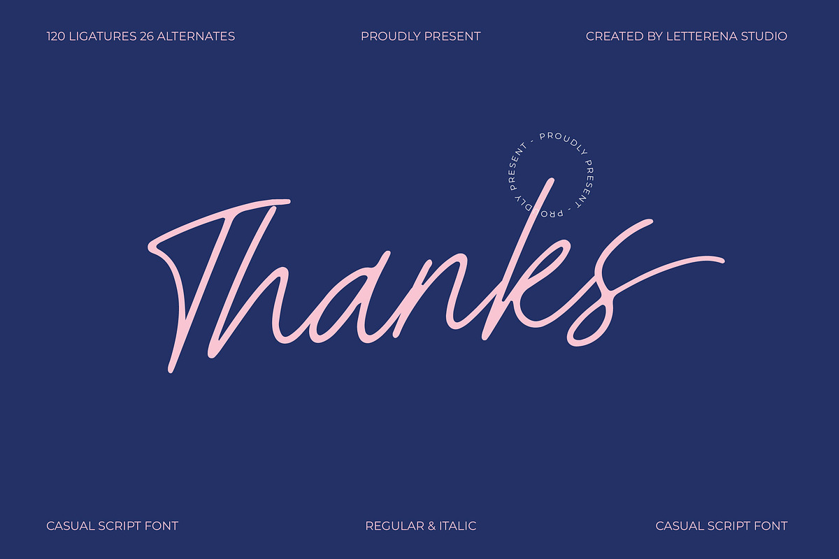 Buttery Coffee Casual Script Font, a Script Font by Letterena Studios Script (Photo 20 of 20)