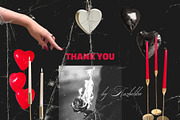 Moody Valentine Collage Kit, an Object Graphic by Anzhelika (Thumbnail 12 of 12)