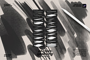 Procreate Pressed Graphite Brushes, a Brush Add-On by Spasibenko Art (Thumbnail 4 of 5)