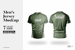 Men's Jersey Mockup