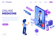 Online Doctor and Medical Diagnostic, a Healthcare Illustration by TAlex (Thumbnail 4 of 6)