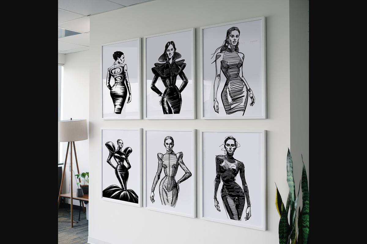 Custom fashion illustration, a Person Illustration by SketchArtStudio (Photo 3 of 12)