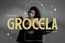 Grocela – A Modern Serif Font