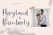Rusliny Script, a Script Font by Rastype (Thumbnail 2 of 6)