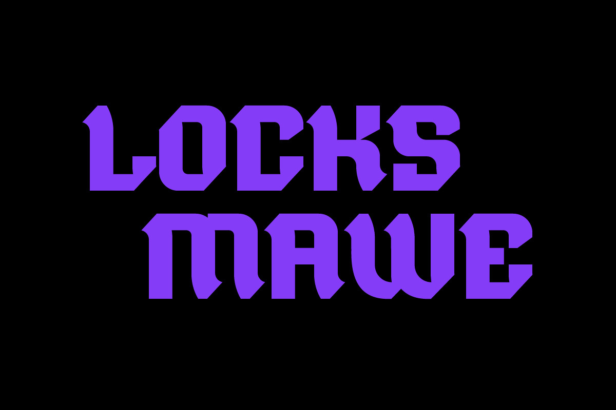 Seconder Display Font, a Blackletter Font by IHDSTD (Photo 2 of 10)
