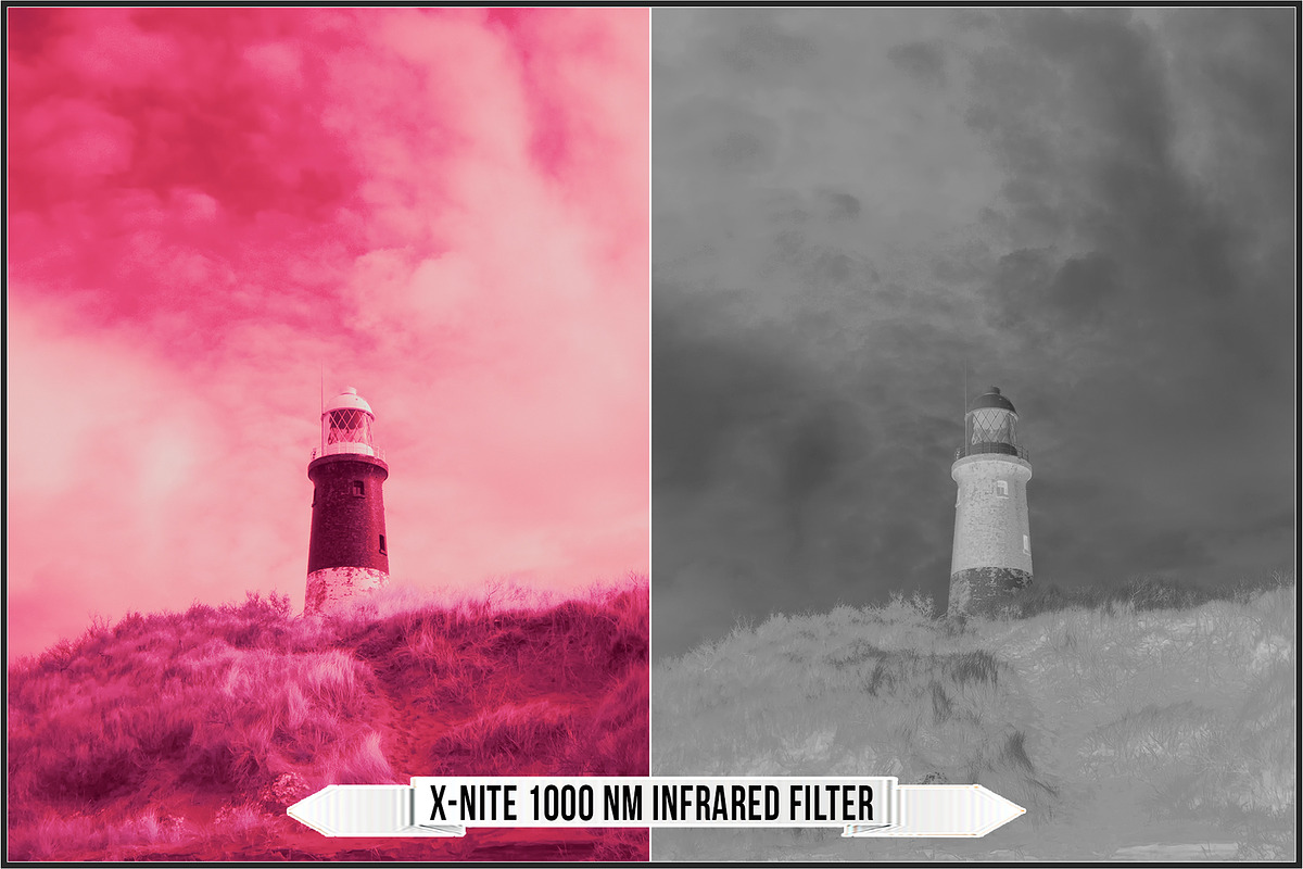 Infrared Ultraviolet Monochrome LUTs, a Plug-in Add-On by Raztrend