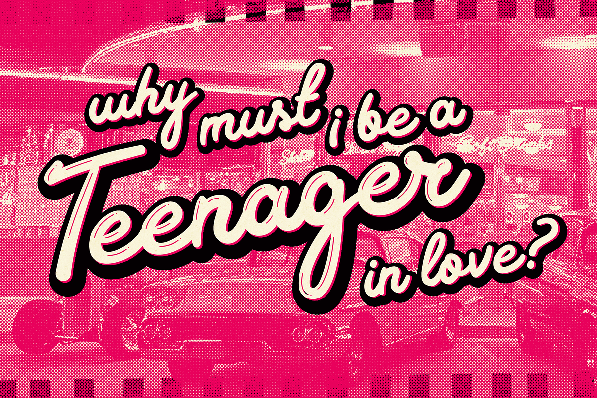 Rockabilly Romance - 50s Script Font, a Script Font by Wingsart Studio (Photo 12 of 15)