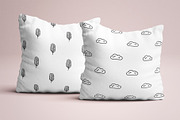 Minimalist vector seamless patterns, a Pattern Graphic by InkySplash (Thumbnail 4 of 5)