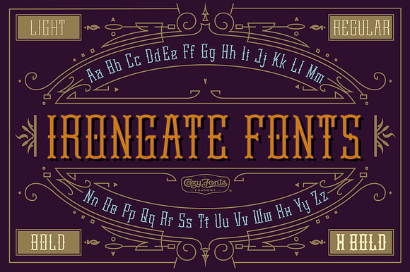 Irongate Bold preview 5