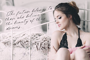 Allure & Grace. Calligraphy, a Script Font by AnMark (Thumbnail 5 of 15)