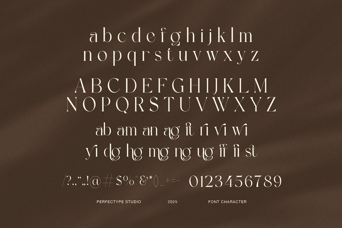 Magfin Elegant Serif Font, a Serif Font by Perfectype (Photo 8 of 8)