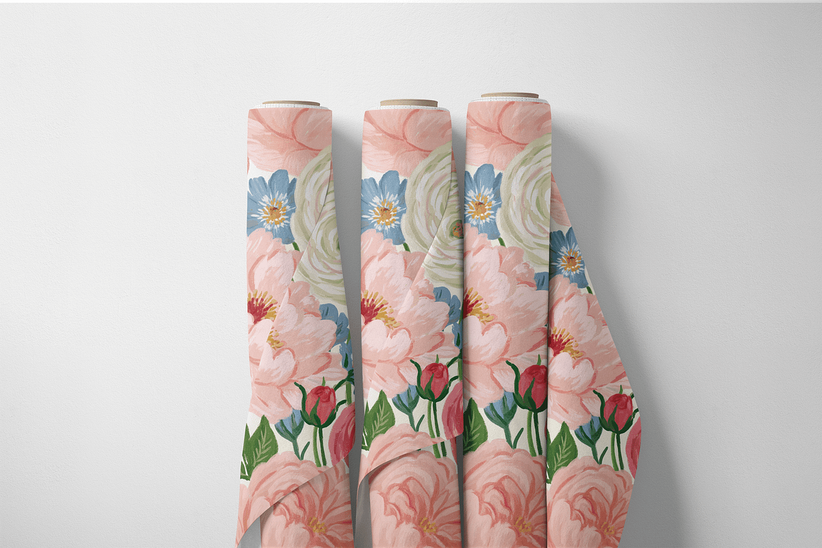 Blush Garden Rose Seamless Pattern, a Pattern Graphic by Pati Charm Studio (Photo 6 of 6)
