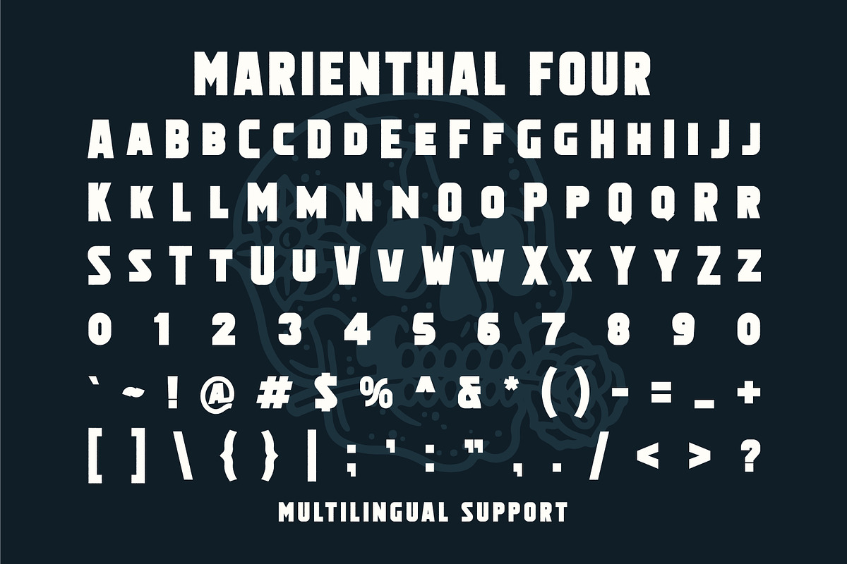 Marienthal Font Bundle + Extras! preview 7