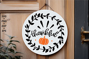 Fall Round Sign Svg Bundle, a Seasonal Illustration by Libby Wishes (Thumbnail 7 of 11)