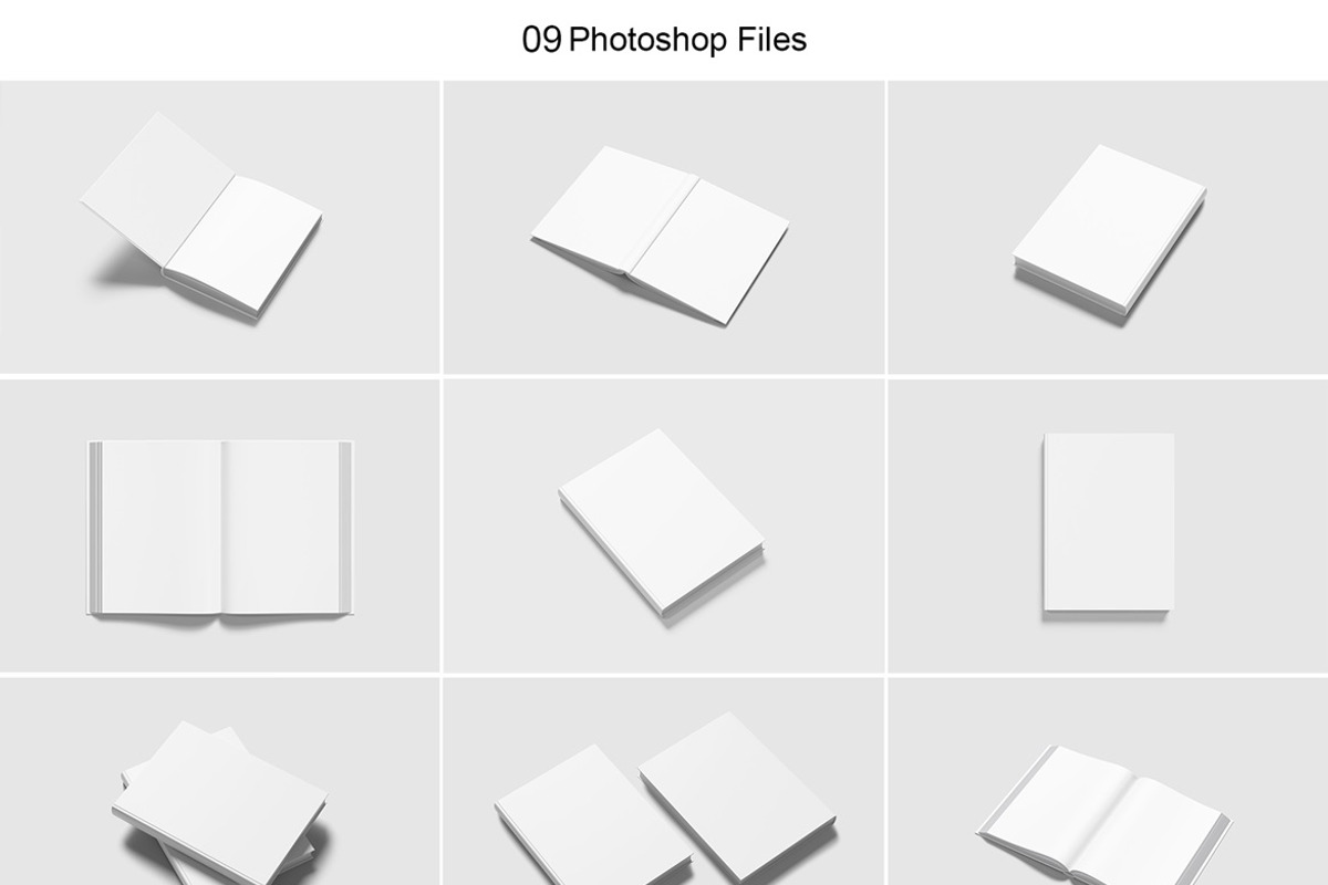 Books Mockup, a Books & Magazine Mockup by Cutna Studio (Photo 11 of 11)