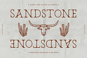 Sandstone - A Western Slab Serif, a Slab Serif Font by Like Magic Studio (Thumbnail 1 of 5)