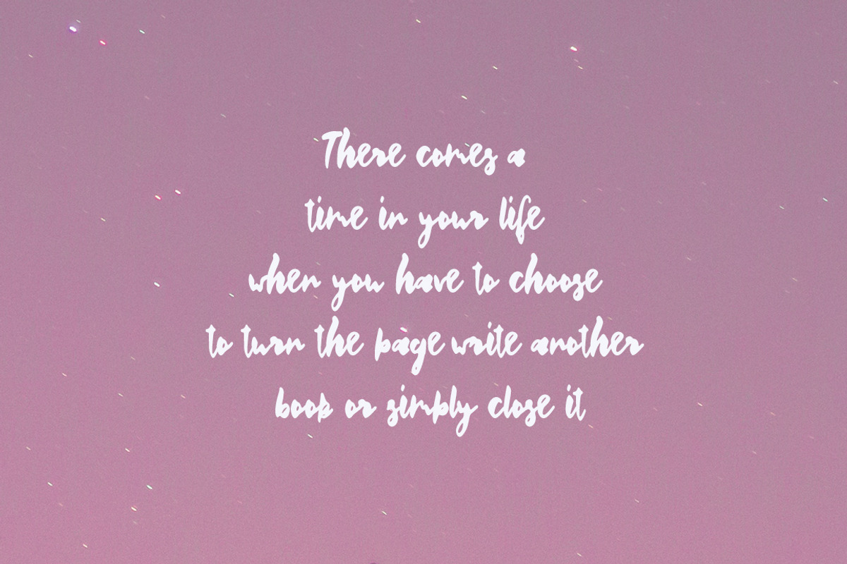 Quimbro Handwritten Brush Font preview 3