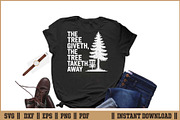 The Tree Giveth The Tree Taketh Away, a Seasonal Illustration by Handy Arts Studio (Thumbnail 2 of 3)