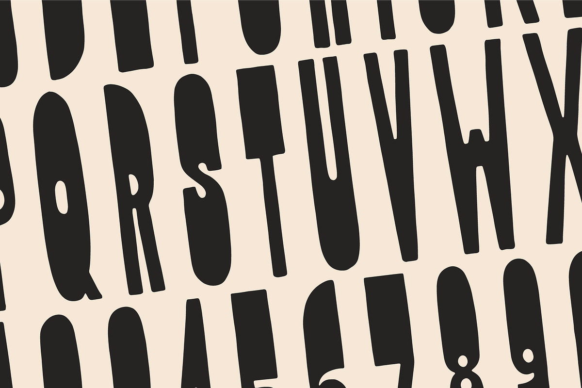 Oddball Super Tall - Retro Font, a Font by Studio Funshop by Kelli (Photo 4 of 7)