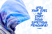 Never Settle, a Font by Letteratom (Thumbnail 4 of 9)