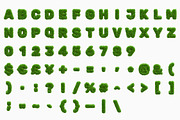 Fresh Grass Font, a Sans Serif Font by itefan Studio (Thumbnail 4 of 5)