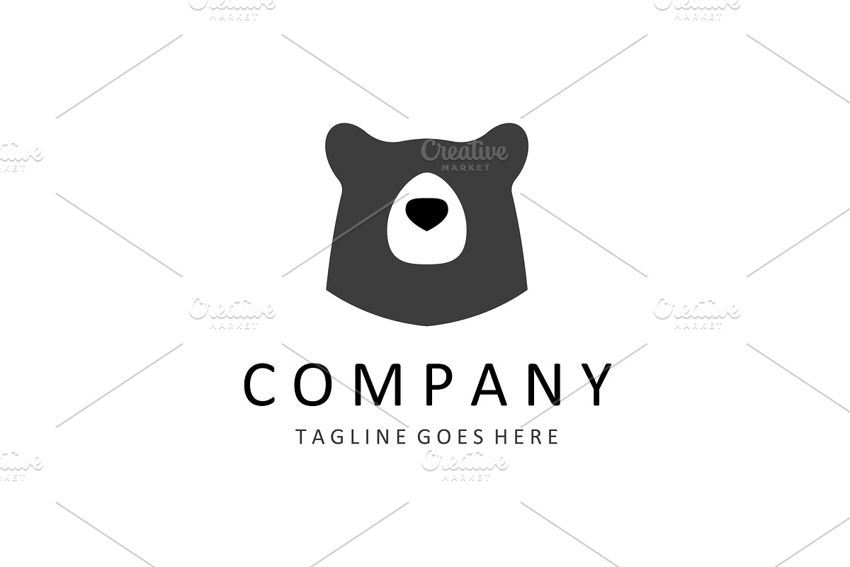 Bear Logo Simple and modern Animal, an Animal Illustration by GraphicHouse