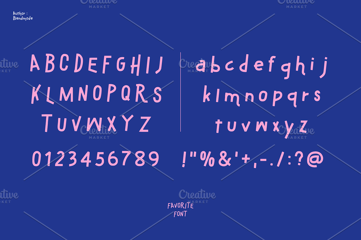 Favorite font, a Font by blends.studio (Photo 4 of 6)