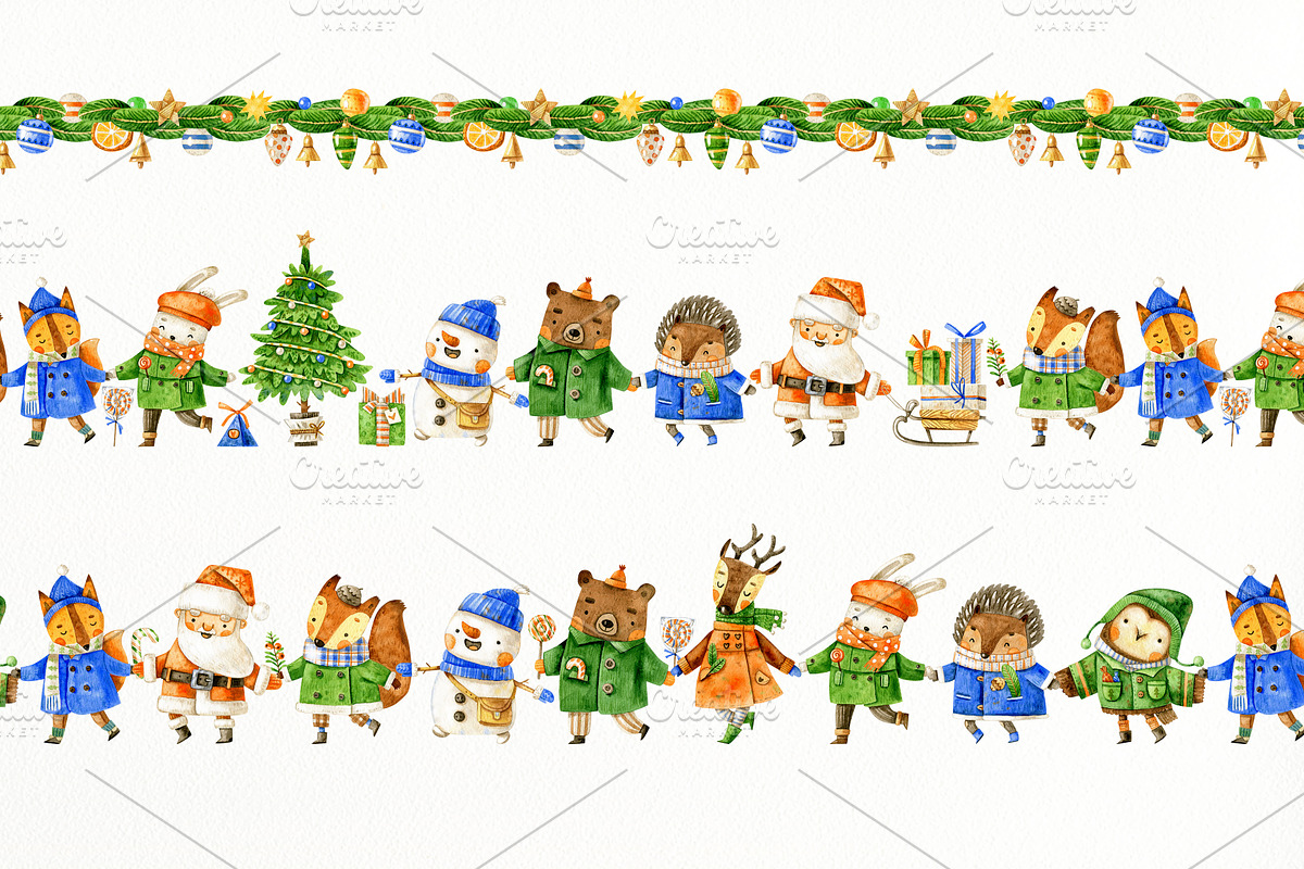 Cute Christmas, an Illustration by babenkoirusa (Photo 11 of 16)