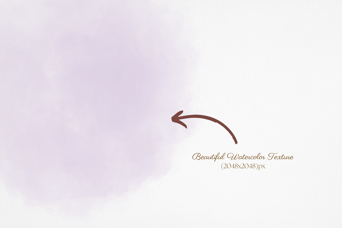 Lavender Watercolor Clip Art Set, a Texture Graphic by Minky Moo Creations (Photo 6 of 18)