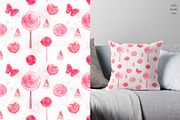 Watermelon watercolor clipart., an Illustration by AnaGuziiArt (Thumbnail 14 of 14)