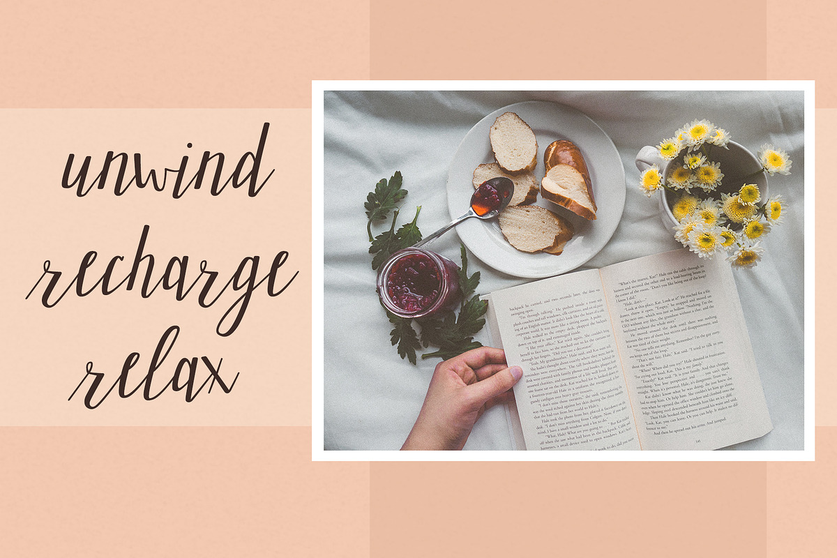 Honey Ginger Handwritten Font, a Script Font by Kellie Jayne Studio (Photo 9 of 11)