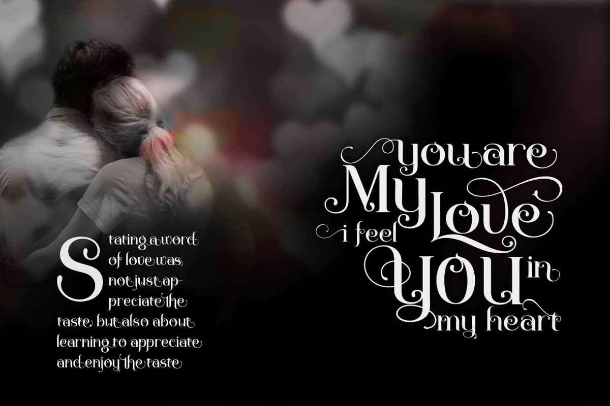Novelia Typeface preview 2