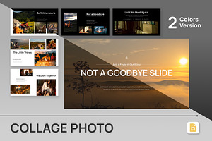 Collage Photo Google Slides, a Presentation Template by Antstheme