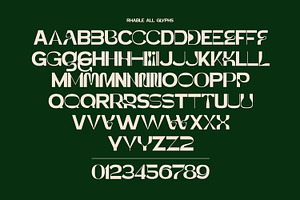 Rhabel Experimental Font