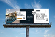 Modern Furniture Billboard Design, a Stationery Template by MightyDesign (Thumbnail 1 of 6)