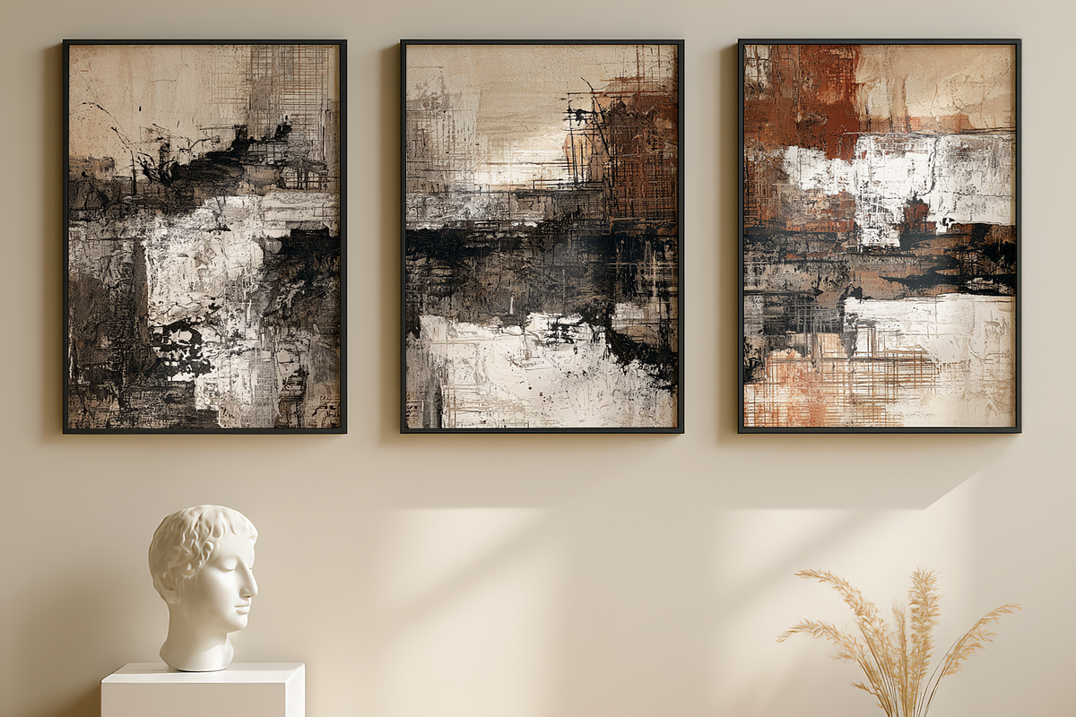 Abstract Architecture Wall Art Set, a Decorative Illustration by PrintablesByFranklyn (Photo 4 of 6)