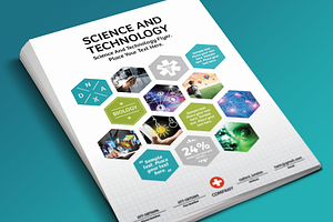 Modern And Clean Corporate Flyer