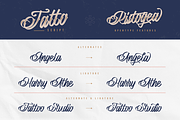 Ristogea, a Script Font by kerismaker (Thumbnail 4 of 12)