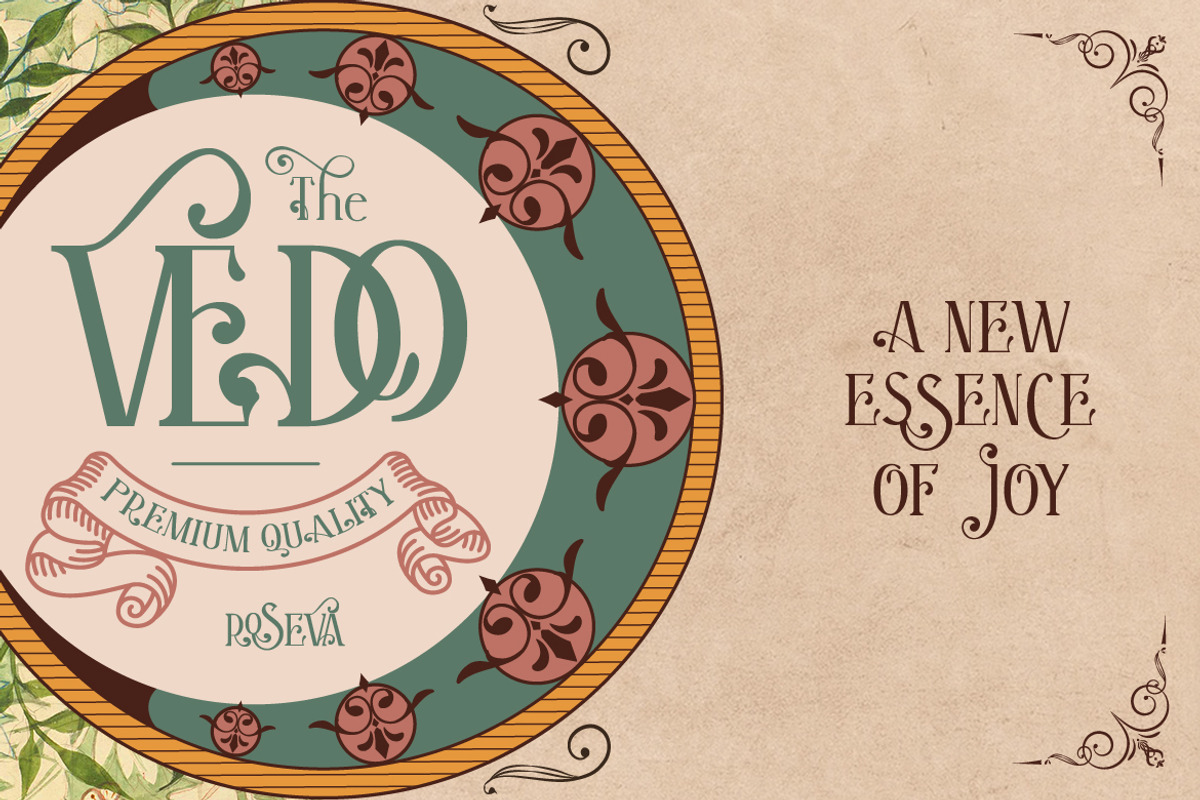 Roseva, a Serif Font by kerismaker (Photo 2 of 12)
