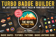 Turbo Badge Builder, a Branding & Logo Template by Jeremy Mura (Thumbnail 1 of 8)
