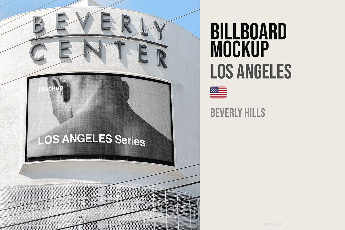 Los Angeles Billboard Mockup PSD, an Advertising Mockup by Brandacle Mockups (Photo 2 of 10)