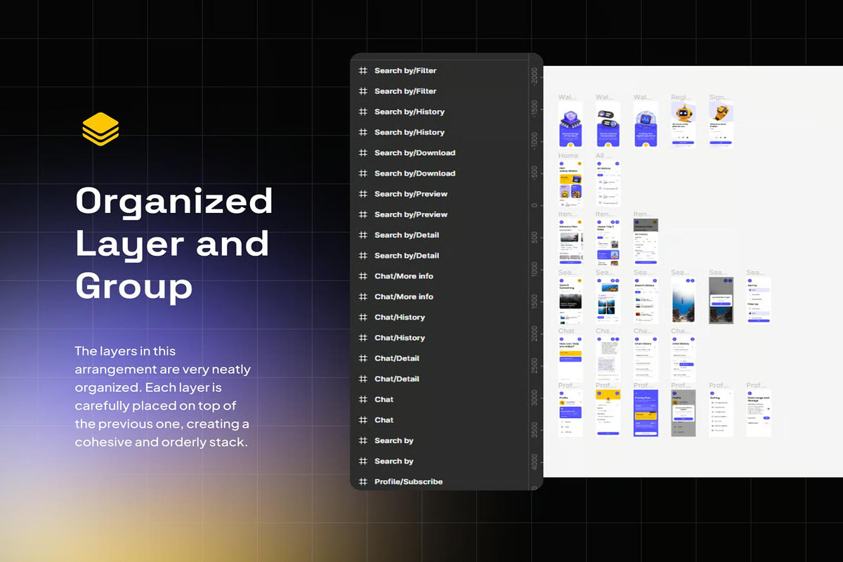 AI KOO AI Generator Mobile App UI UX, an UI Kit Template by Lumina_ui_ux202 (Photo 4 of 7)