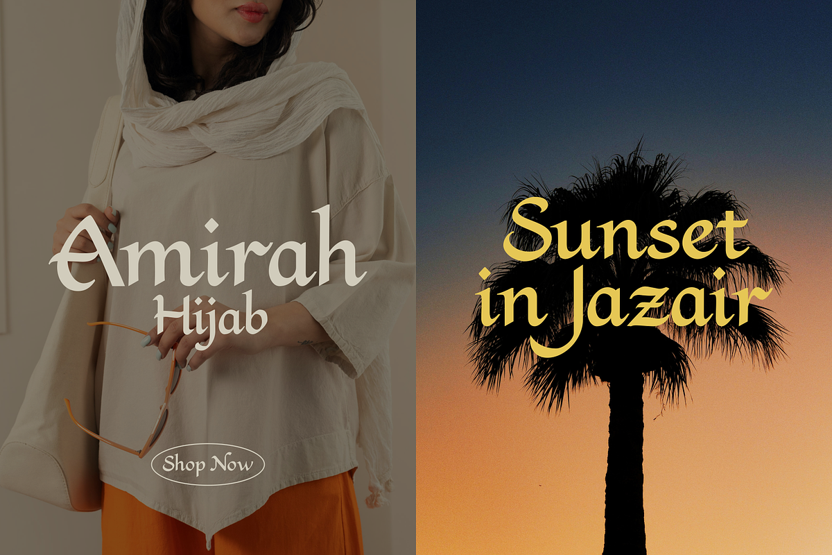 Baylaf Alwahas - Arabic Style, a Script Font by Marvadesign (Photo 3 of 9)