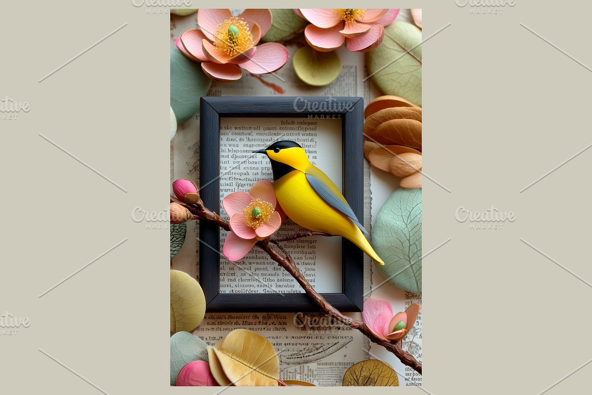 Whispers of Spring — Mini Art Set, a Decorative Illustration by Vika_Softlife (Photo 9 of 12)