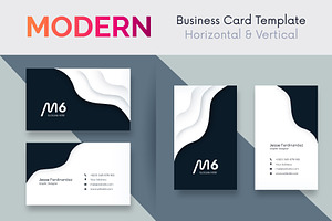 Modern Business Card Template V:137