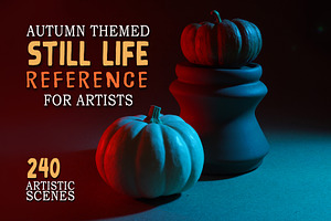 Autumn Themed Still Life Reference
