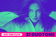 21 Duotone Effects, an Action Add-On by PSD Action (Thumbnail 12 of 22)